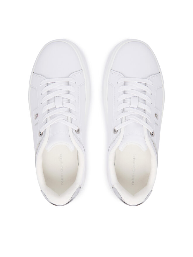 Tommy Hilfiger Sneakers Tommy Hilfiger Th Platform Chic Sneaker FW0FW09626 Weiß