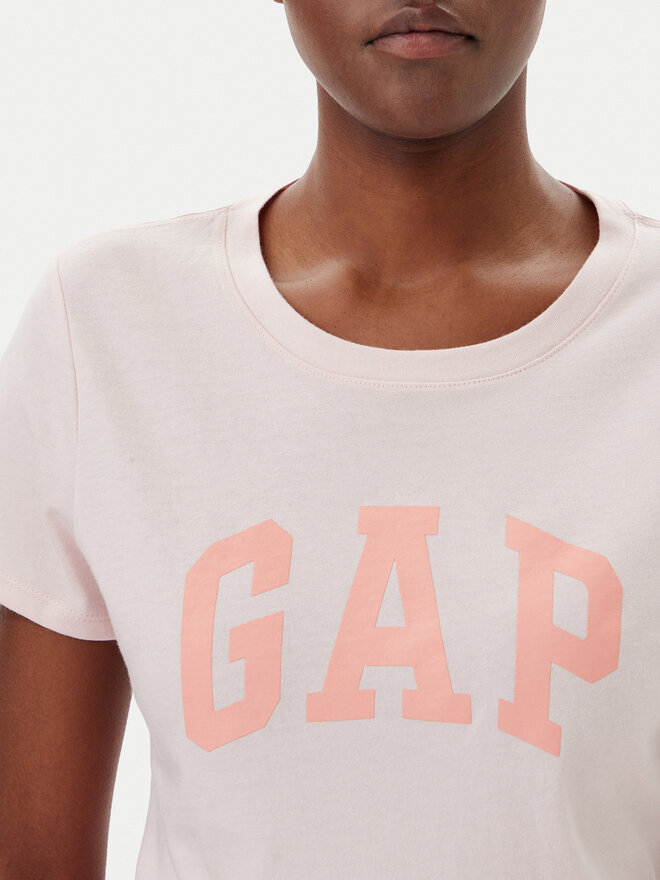 Gap Gap Póló 729555-01 Rózsaszín Regular Fit