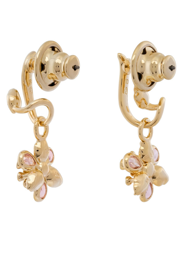 Сережки Swarovski Idyllia 5732386 Золотий | evzuttya.com.ua