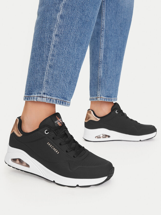 Skechers Sneakers Skechers Uno Golden Air 177094 Schwarz