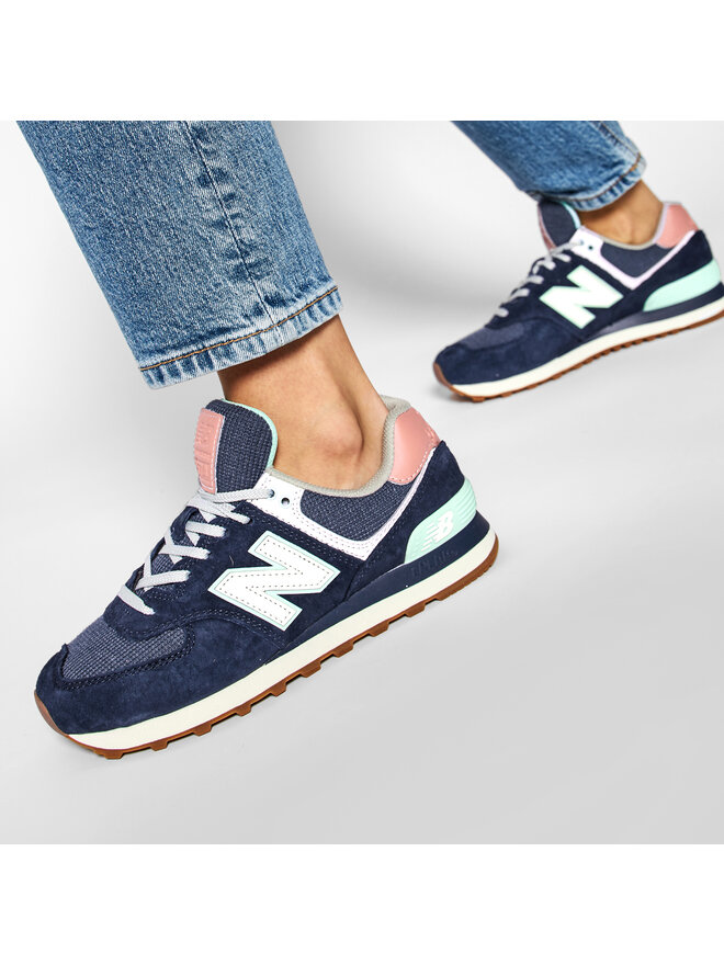 充実の品 Sneakersy New Balance WL574BCM Granatowy | eobuwie.com.pl スニーカー