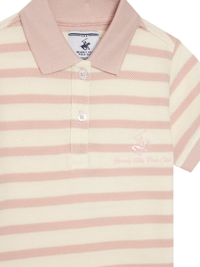 Beverly Hills Polo Club Beverly Hills Polo Club Poloshirt G2283 Rosa Regular Fit