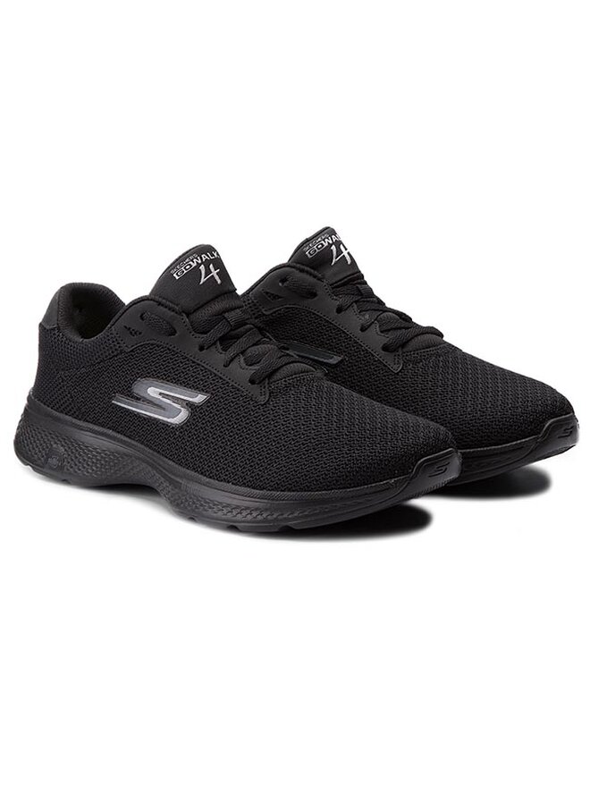 Sneakers Skechers Go Walk 4 54156 BBK Nero escarpe