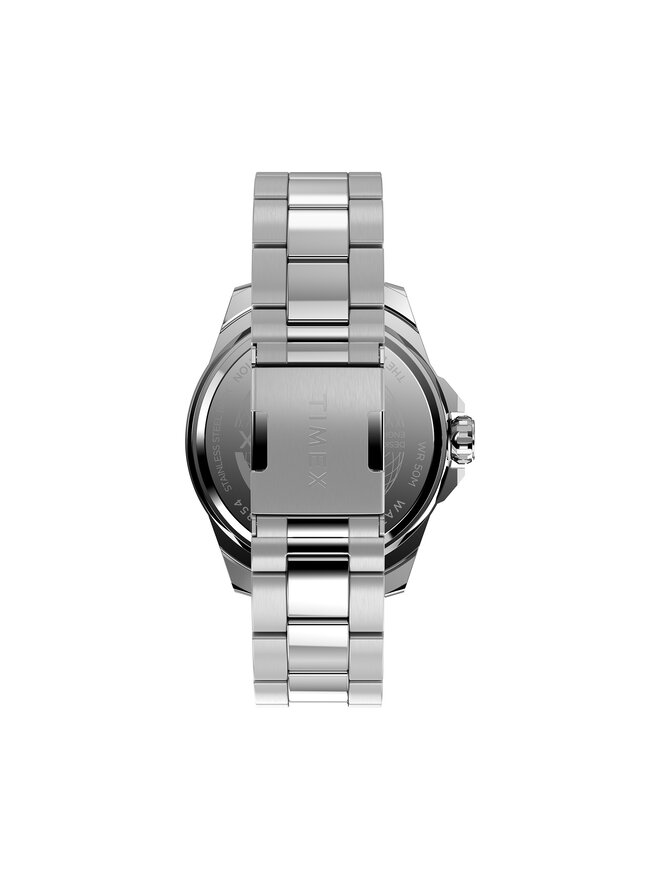 Timex Hodinky Timex Essex Multifunction TW2W79900 Stříbrná