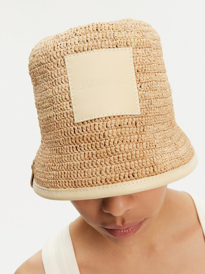JACQUEMUS Kapelusz JACQUEMUS 24E245AC642-3060 Beżowy