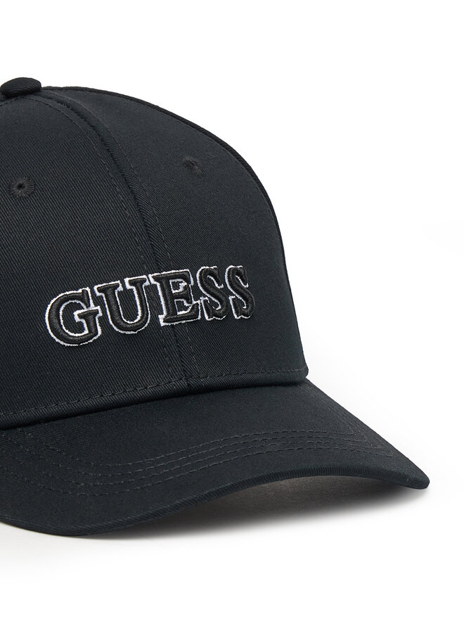 Guess Шапка с козирка Guess AW5360 COT01 Черен