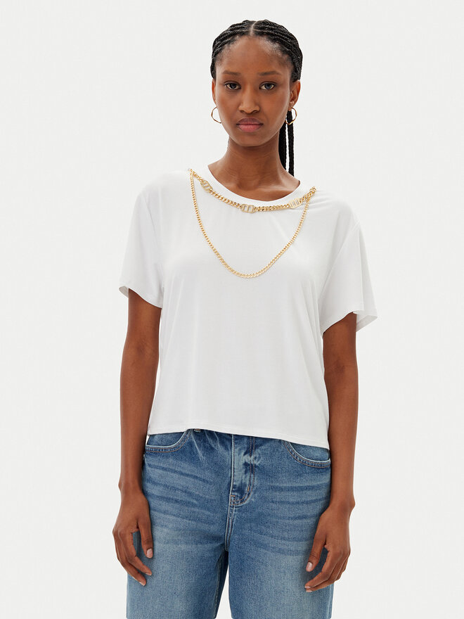 MET MET Camiseta M10 262TP Blanco Regular Fit