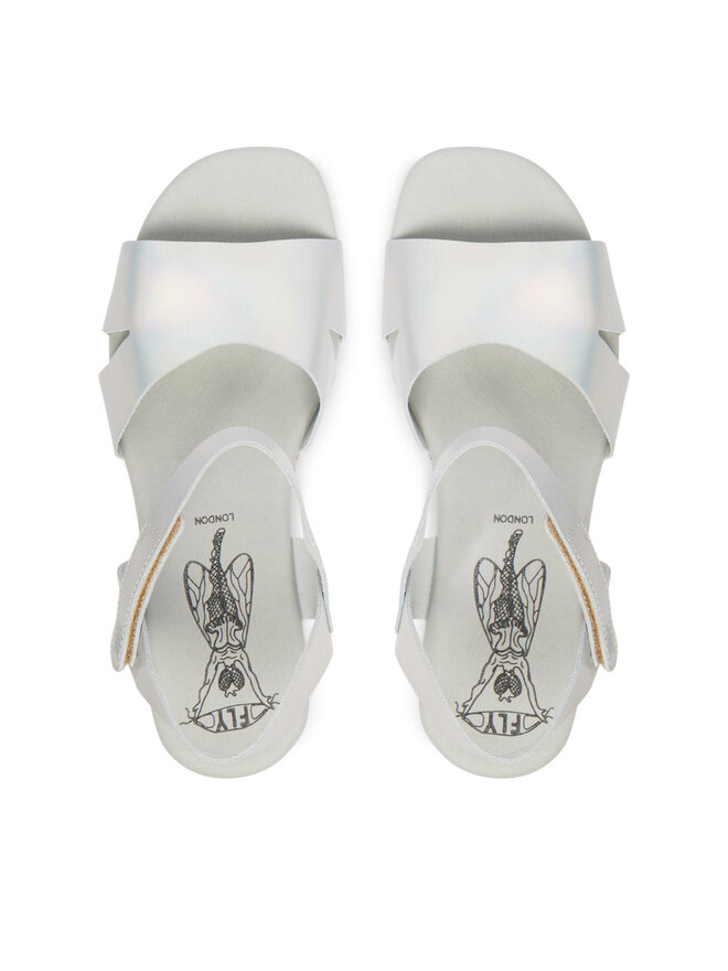 Fly London Босоніжки Fly London Ollafly P145446 Срібний