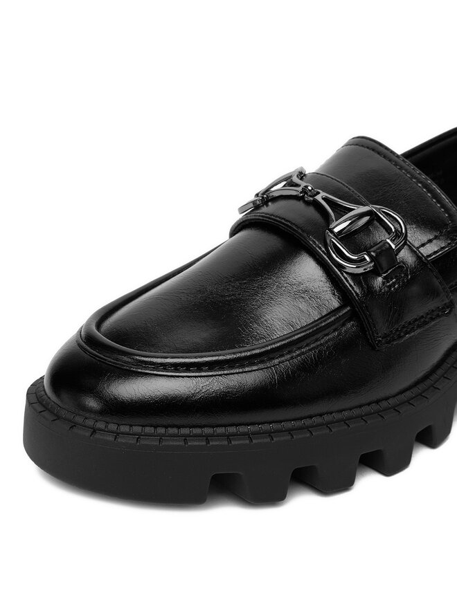 DeeZee Loafersy DeeZee CEO-R25AW00705 Czarny