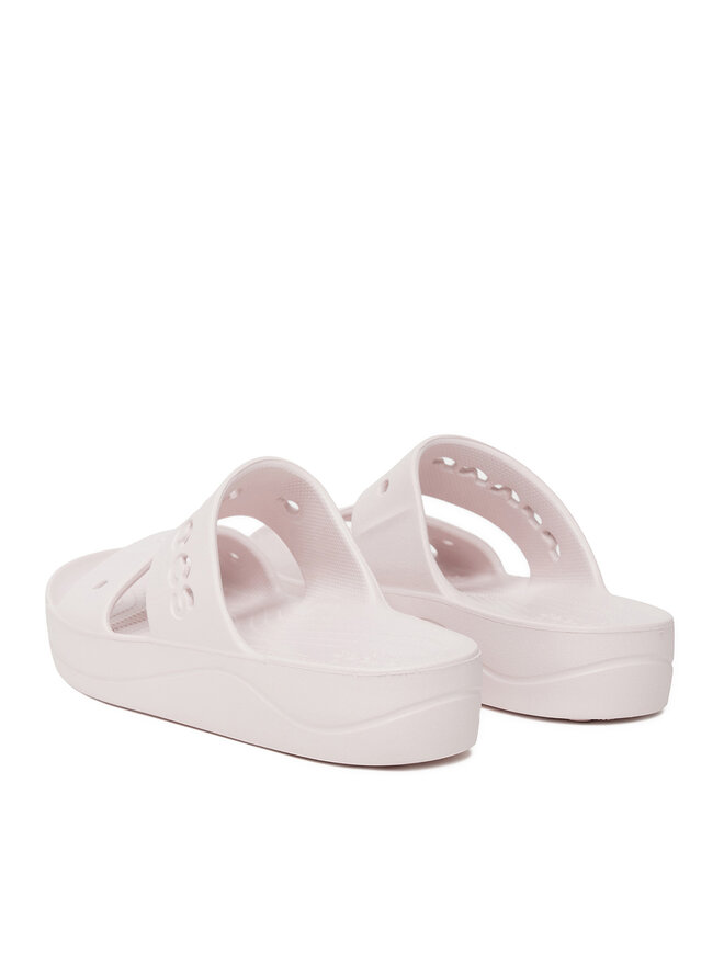 Crocs Παντόφλες Crocs BAYA PLATFORM SANDAL 208188-6PI Ροζ