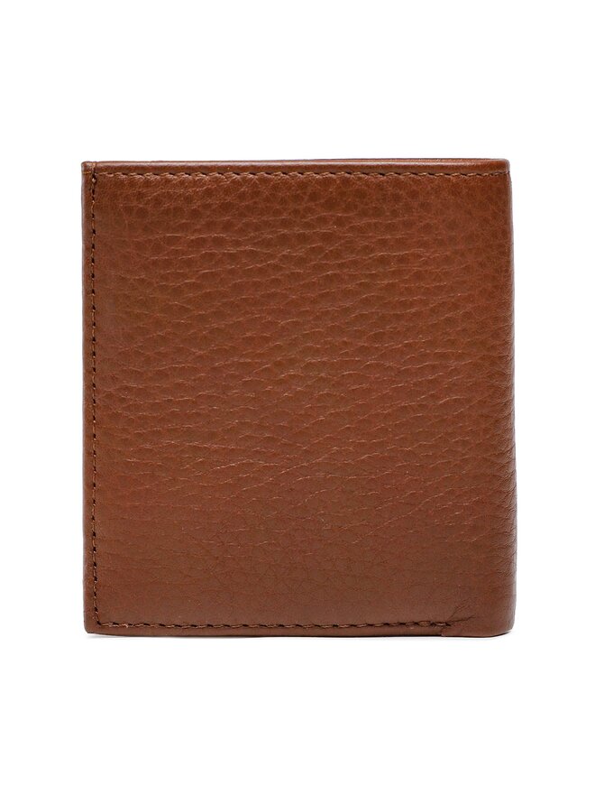 Tommy Hilfiger Geldbörse Tommy Hilfiger Th Premium Leather Trifold AM0AM10992 Braun