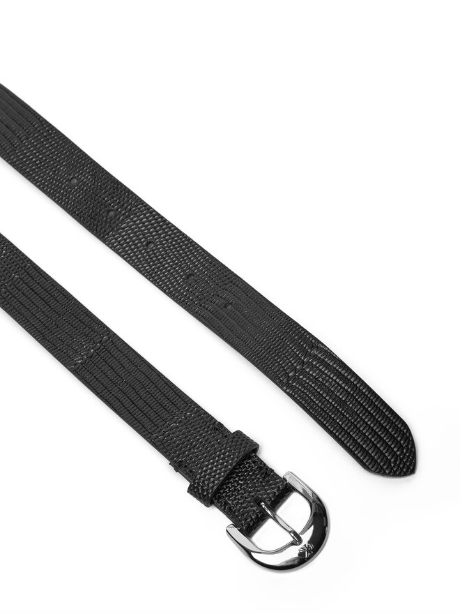 Calvin Klein Ζώνη Γυναικεία Calvin Klein Classic Buckle Lizard Emboss 25Mm LV04F7041G Μαύρο