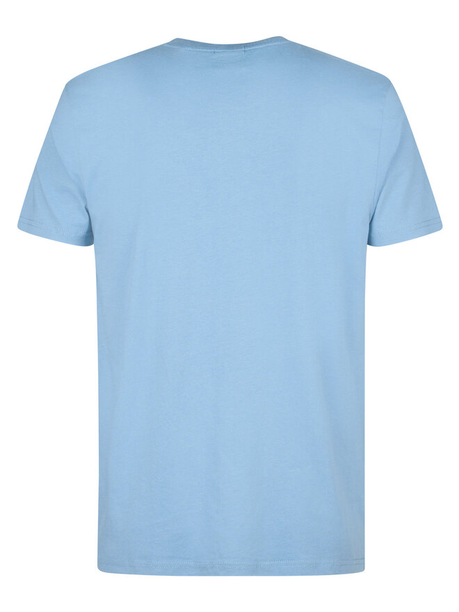 Petrol Industries Petrol Industries Camiseta M-ROS-TSR002 Celeste Regular Fit