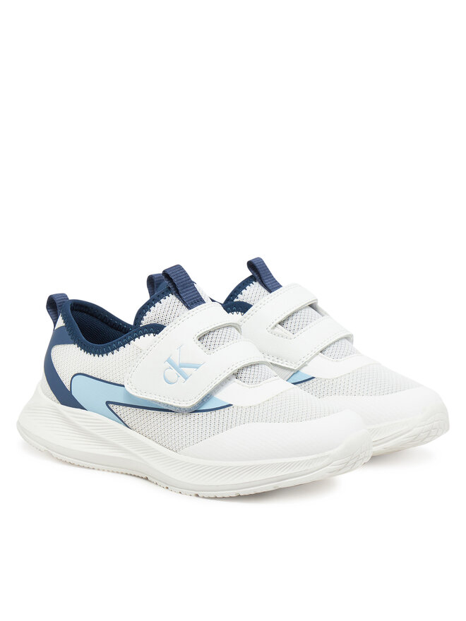 Calvin Klein Jeans Снікерcи Calvin Klein Jeans Low Cut Velcro V1X9-83001-1697YBIA Білий