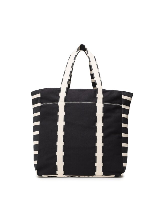 Tommy Hilfiger Torebka Tommy Hilfiger Th Coastal Prep Breton Tote AM0AM11079 Granatowy