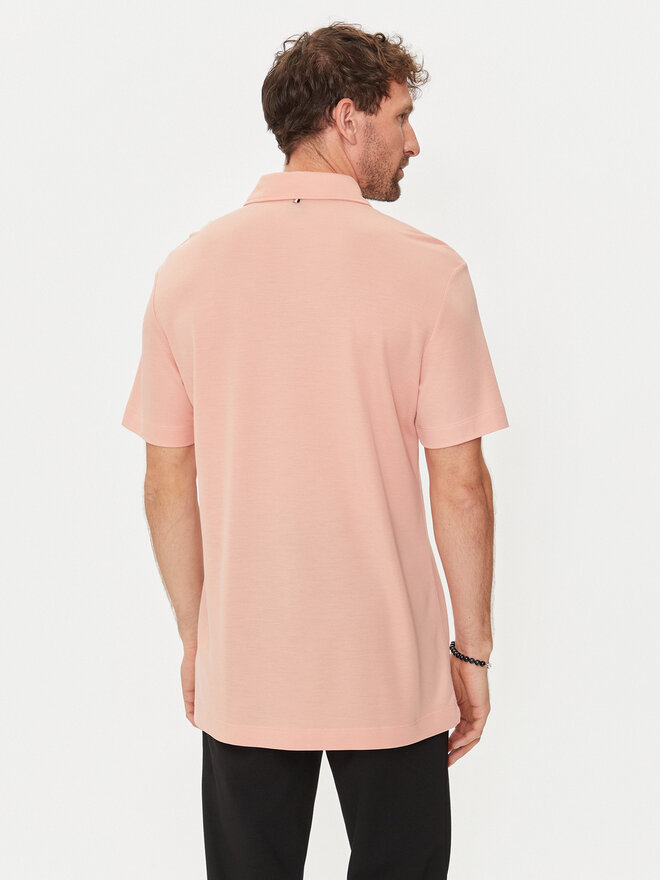 BOSS Boss Поло Press 55 50508830 Рожевий Regular Fit