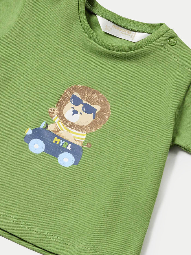 Mayoral Mayoral T-Shirt 01003 Grün Regular Fit