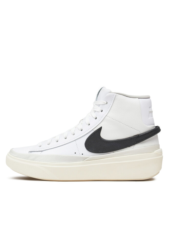 Nike Sneakersy Nike Blazer Phantom Mid DX5800 100 Biały