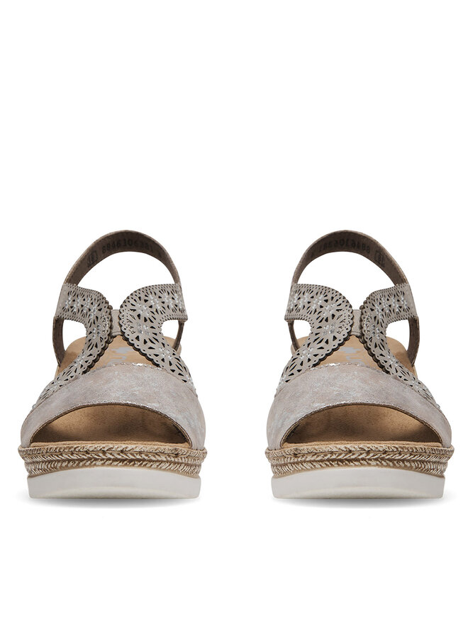 Rieker Sandalen Rieker 61916-91 Silberfarben