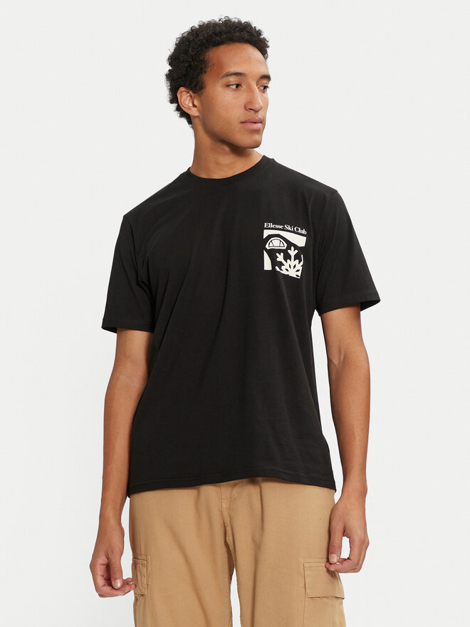 Ellesse Ellesse Camiseta Skisetta Tee SHX20961 Negro Regular Fit