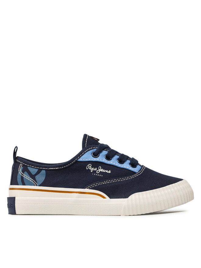 Pepe Jeans Teniși Pepe Jeans Ottis Bamba PBS30525 Bleumarin