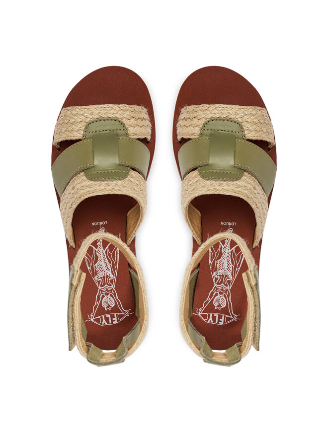 Fly London Sandalen Fly London Yoryfly P145430 Grün
