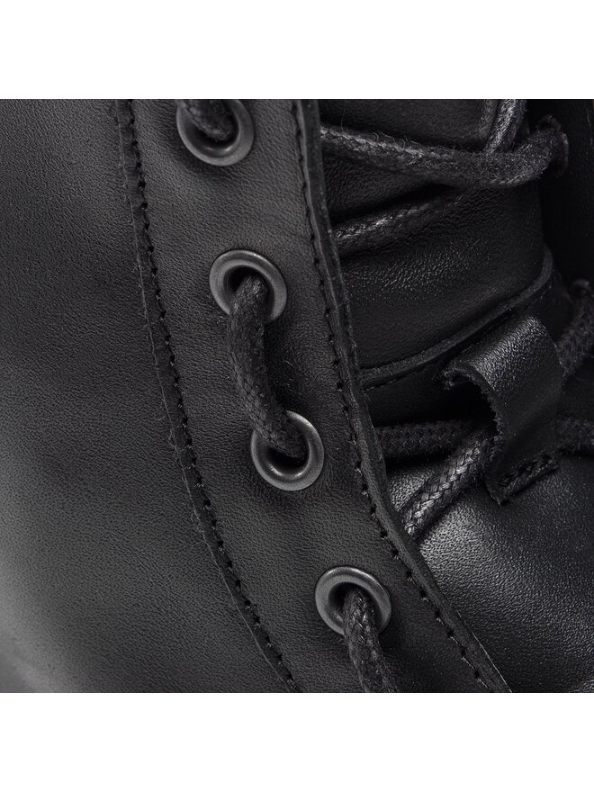 Tommy Hilfiger Schnürschuhe Tommy Hilfiger Sporty Feminine Boot FW0FW03984 Schwarz