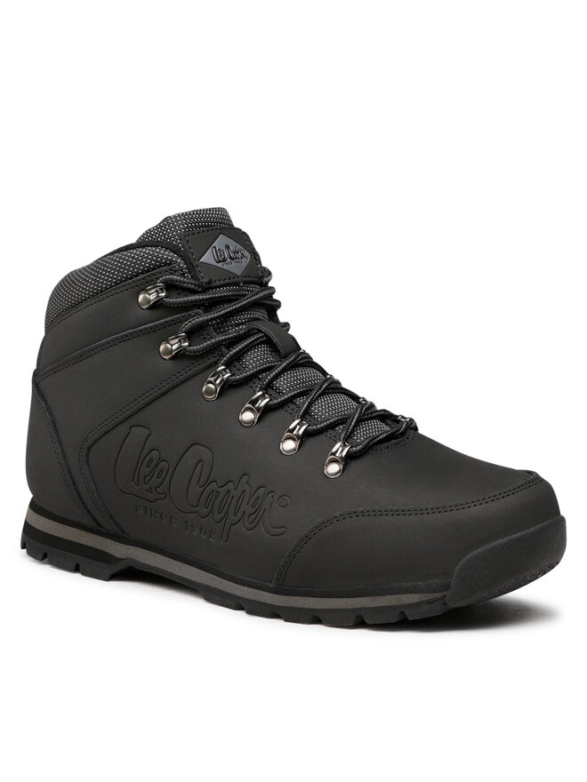Lee Cooper Kotníková obuv Lee Cooper LCJ-21-01-0705M Černá
