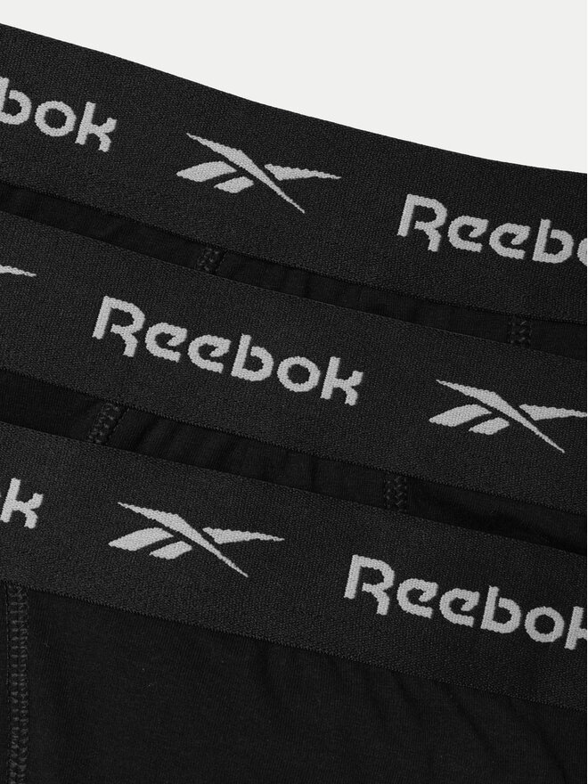 Reebok Reebok Σετ εσωρούχων BOYES - AW24 (3-pack) Μαύρο