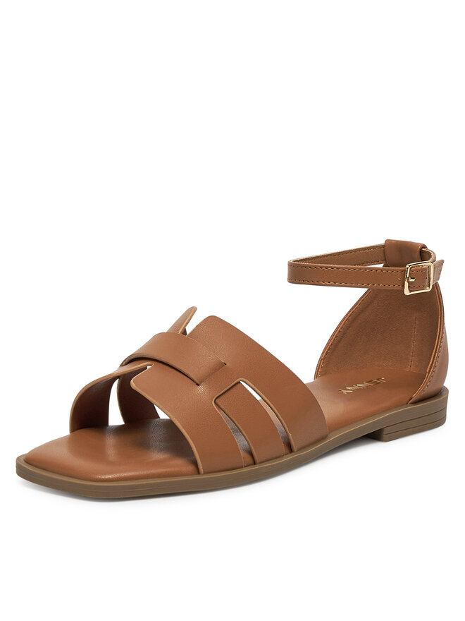 JENNY Sandály JENNY 8036034 Hnědá