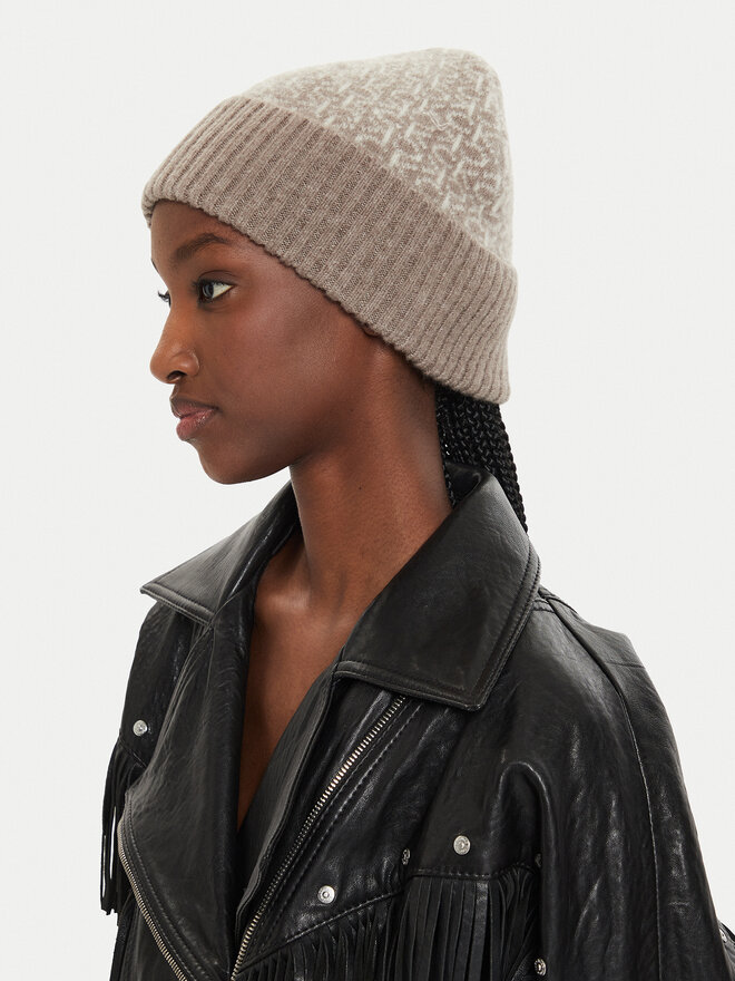 Calvin Klein Σκούφος Calvin Klein Monogram Fold K60K612595 Μπεζ