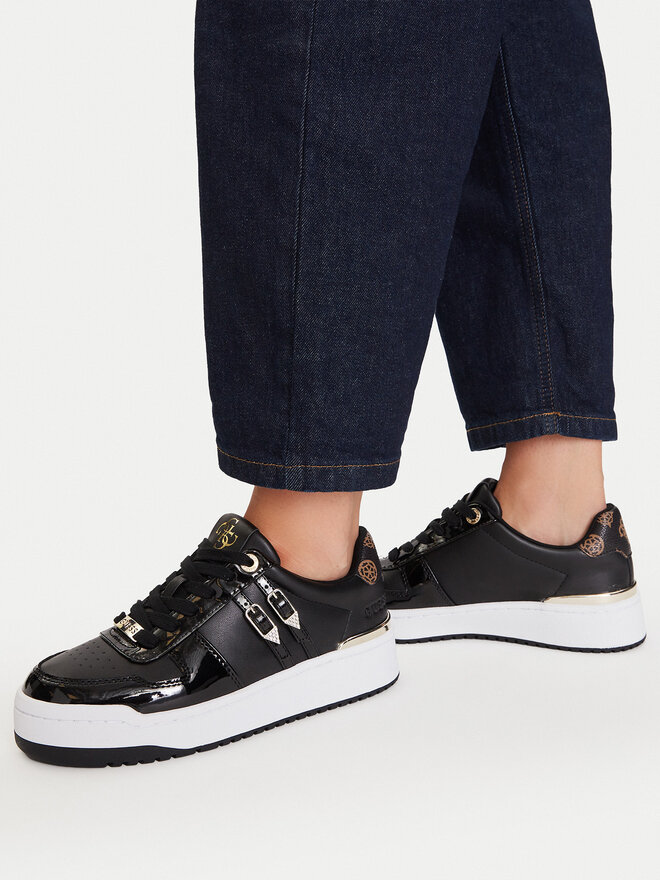 Guess Sneakers Guess FLFMAG ELE12 Schwarz