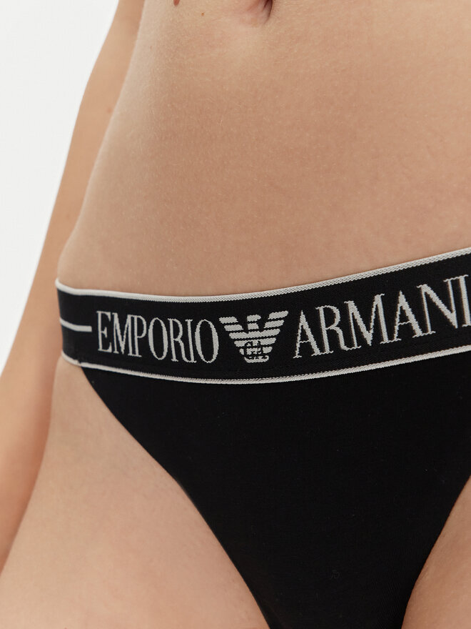 Emporio Armani Underwear Emporio Armani Underwear 2er-Set Stringtangas EW000405 AF10881 MC005 Schwarz
