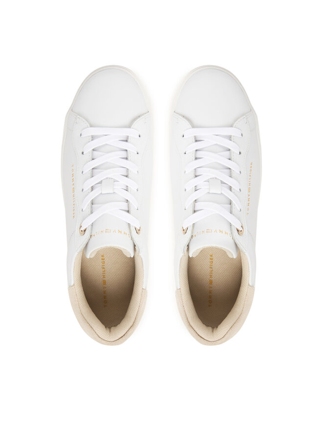 Tommy Hilfiger Sneakers Tommy Hilfiger Chic Platform Cupsole Sneaker FW0FW09021 Weiß