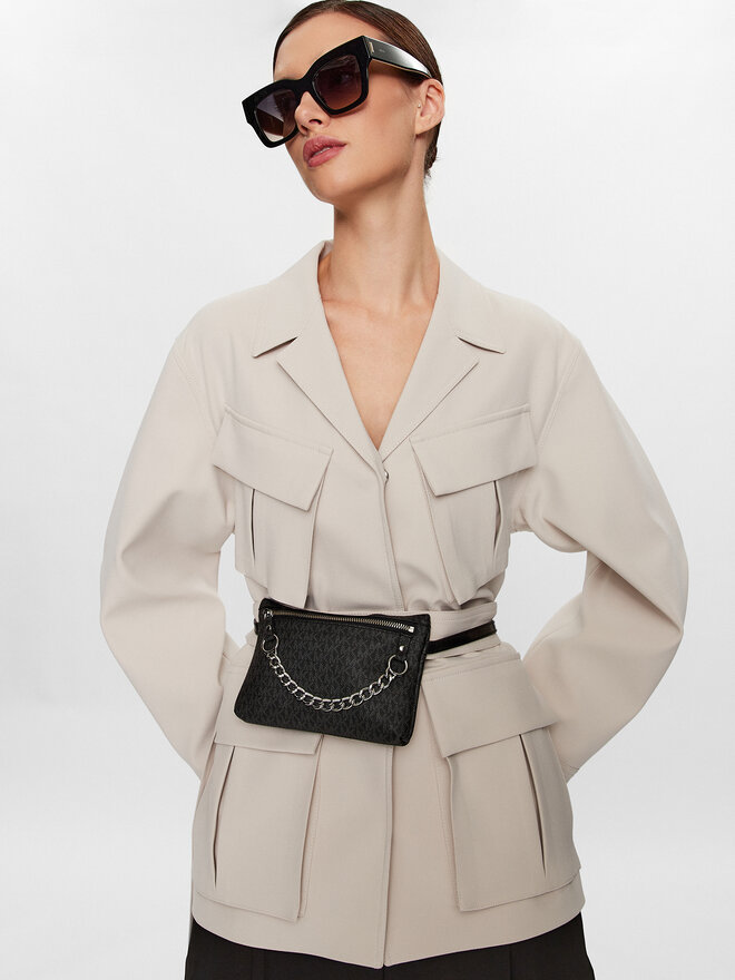 Сумка на пояс﻿ MICHAEL Michael Kors 558263 Чорний | evzuttya.com.ua