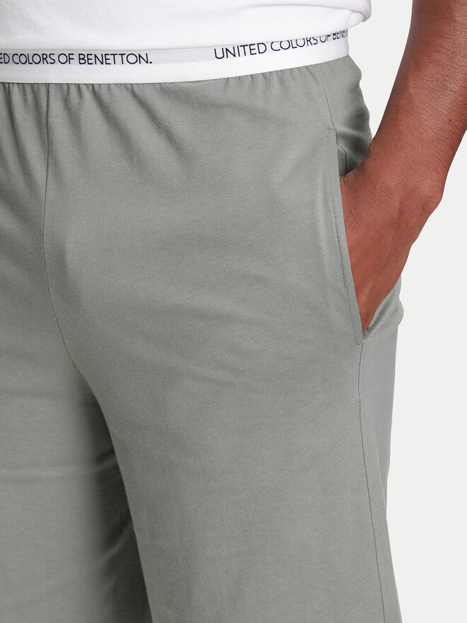 United Colors Of Benetton United Colors Of Benetton Shorts de pijama 30964900D Gris Regular Fit