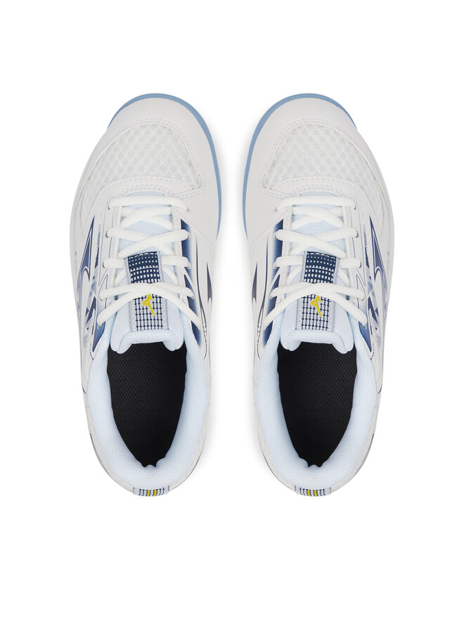 Mizuno Čevlji za športe v zaprtih prostorih Mizuno Stealth Star 3 Jr. X1GC2507 Bela