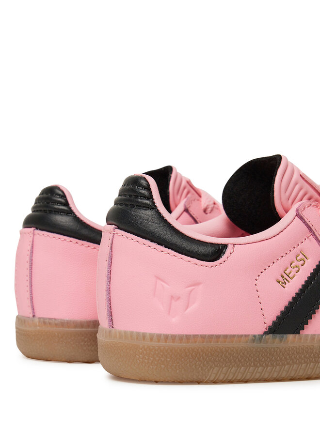 Buty do piłki nożnej adidas Samba Messi Indoor JR0424 Różowy | eobuwie ...