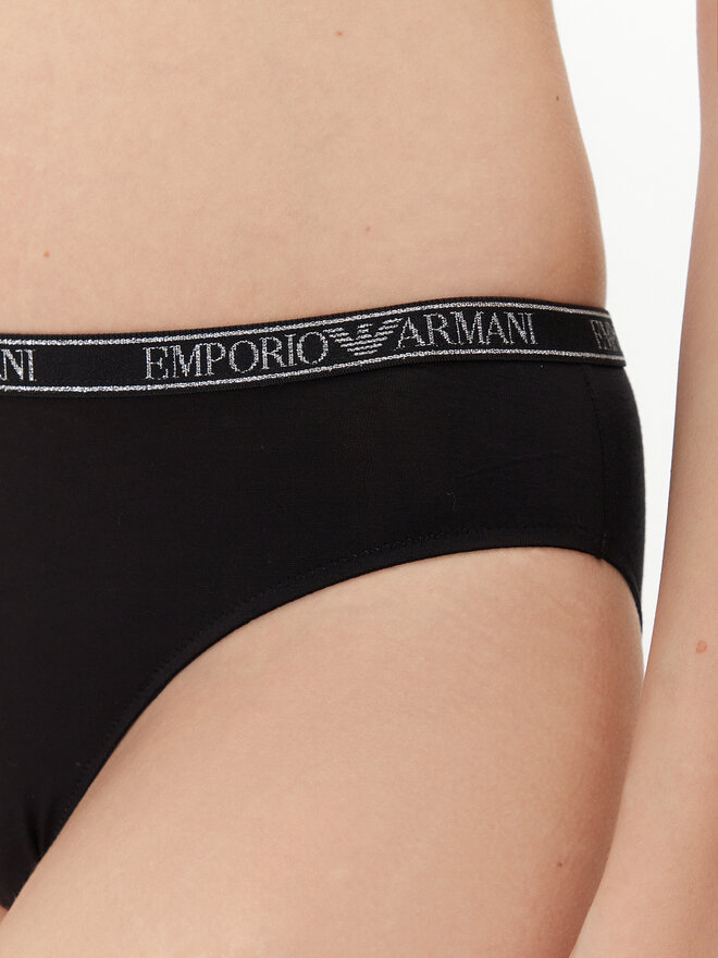 Emporio Armani Underwear Emporio Armani Underwear 2er-Set klassische Damenslips EW000403 AF10889 MC005 Schwarz