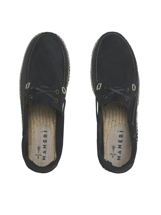 Manebi Espadryle Manebi Shoes Espadrilles K 1.5 K0 Granatowy