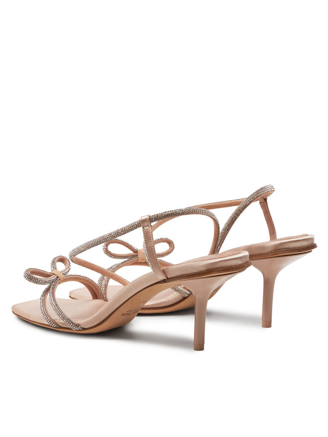 Max Mara Sandały Max Mara Crystalsandal 24245264116 Różowy