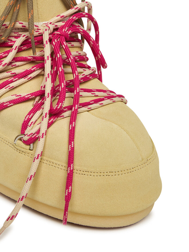 Moon Boot Снігоходи Moon Boot Mb Icon Low Suede Laces 80D1409670 Жовтий