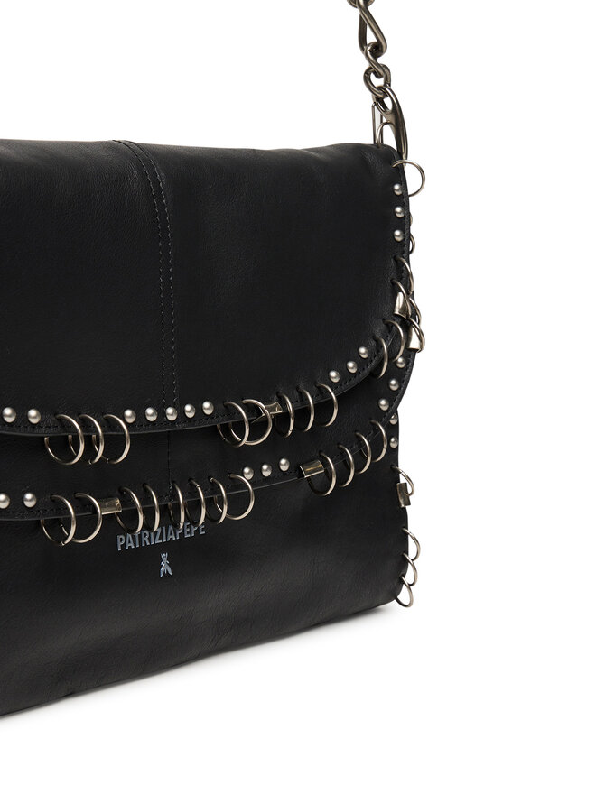 Patrizia Pepe Handtasche Patrizia Pepe 8B0519/L163-K103 Schwarz