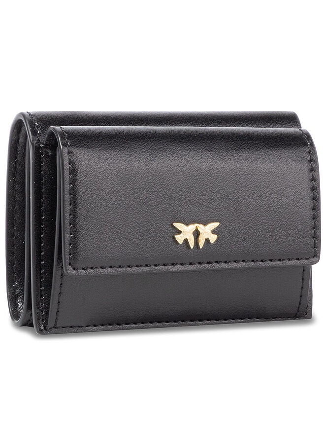 Portafoglio piccolo da donna Pinko Chandler Wallet With Flap M VI AI 19 20 PLTT 1P21EL Y5FF Nero escarpe