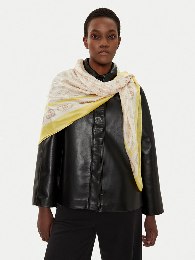 Liu Jo Chusta Liu Jo Ecs Foulard Portalo 2A5021 T0300 Beżowy