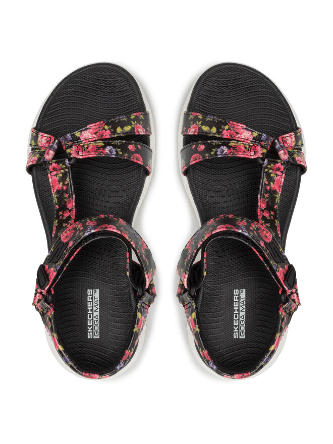 Skechers Basutės Skechers On The Go 600 Fleur 140018/BKW Juoda