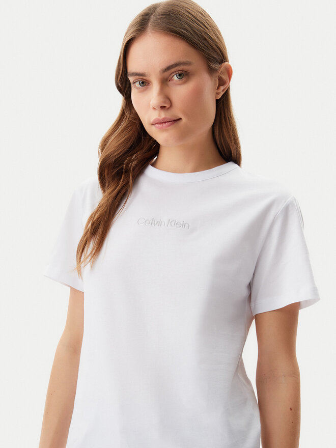 Calvin Klein Calvin Klein Camiseta K20K208294 Blanco Regular Fit