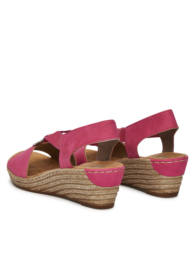 Rieker Sandalen Rieker 624H6-32 Rosa