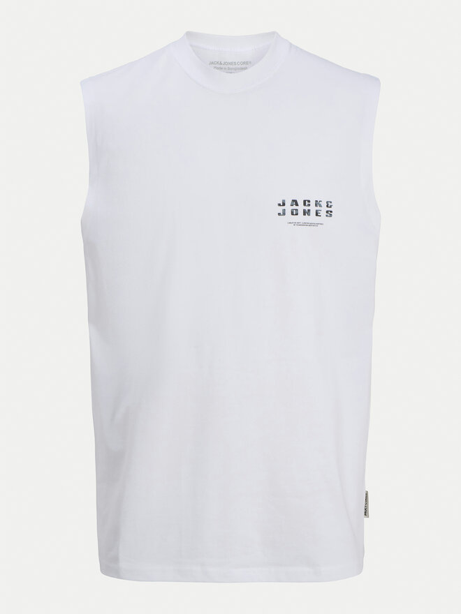 Jack&Jones Jack&Jones Tank-Top Charge 12274740 Weiß Relaxed Fit