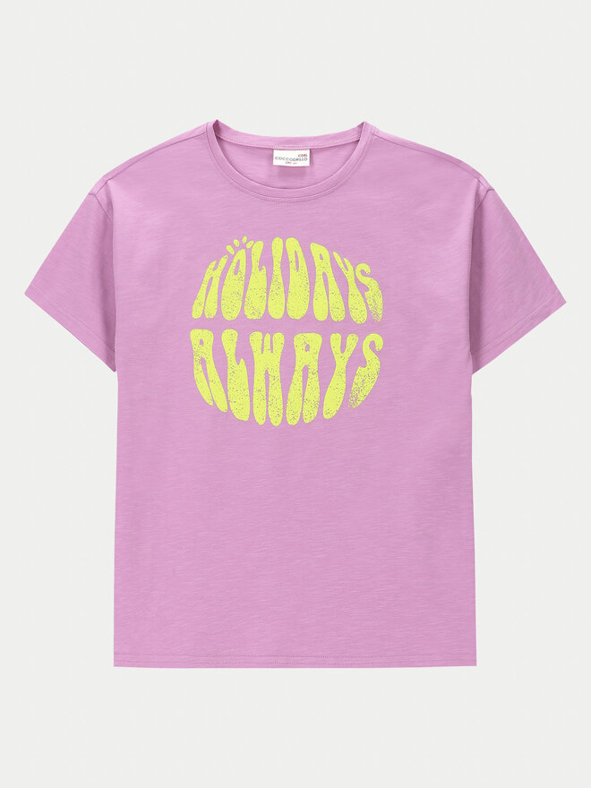 Coccodrillo Coccodrillo T-Shirt WC4143205HGJ Rosa Regular Fit